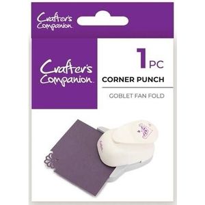 Crafters Companion Hoekpons goblet fan fold
