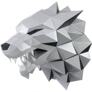 Wizardi Papercraft 3D model weerwolf