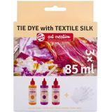 Talens Tie-dye set 3x85ml roze 02