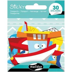 Maildor Sticky stickers transport 179C