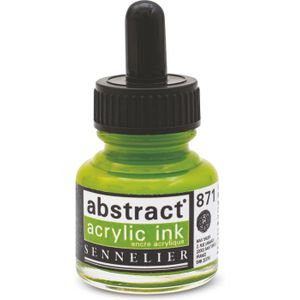Sennelier Abstract acryl inkt 30ml - 029 iri argent