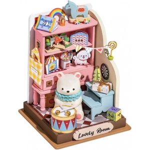 Robotime Childhood Toy House - DIY Miniatuurhuisje - Dollhouse Box Theater - DS027