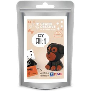 Graine Creative  Fimo DIY minikit 816109 hond