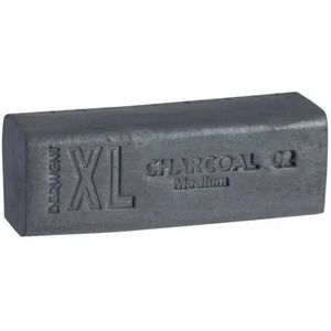 Derwent Charcoal XL blocks per stuk - 06 ultra black