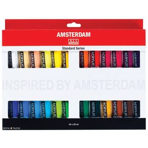 Talens Amsterdam acrylverf set 24x20ml