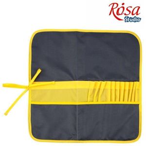 Rosa Studio Penselen roletui - 2311101 zwart / geel
