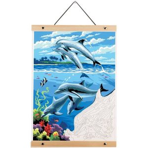 Royal & Langnickel Schilder op nummer roll9 dolphin