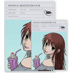 Ami Manga schetsblok - 185860 maat A4