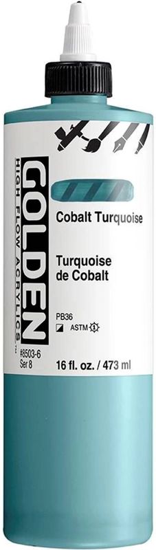 Golden High flow acrylics 473ml - 8562 transparent brown iron oxide