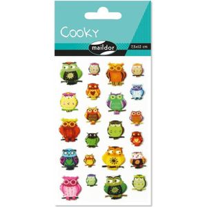 Maildor Cooky stickervel uilen 5660407C