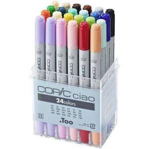 Copic Ciao markerset 24 kleuren