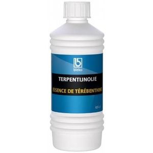 Veba Terpentijn fles 500 ml.