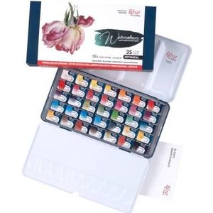 Rosa Studio Aquarelset 35nap botanical