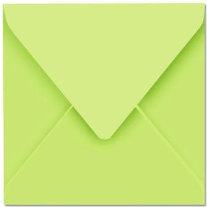 Clairefontaine Pollen envelop vierkant 14x14 - 55478 groen