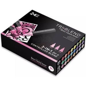 Spectrum Noir Triblend markers box 24 kleuren