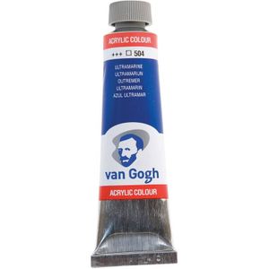 Talens Van gogh acrylverf 40 ml. - 398 naphtolrood licht