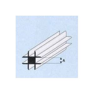 Raboesch Styreneprofiel 448 cross-connect - 448-54 afstand A 3.0 mm.