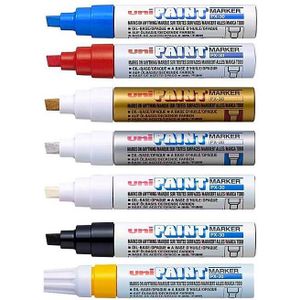 Uni Paint marker px30 beitelpunt - zilver