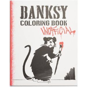 Banksy colouring book