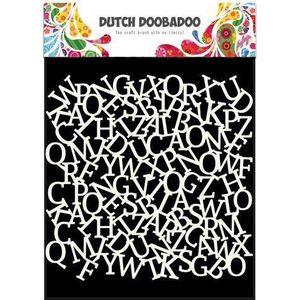 Dutch Doobadoo  Stencil 15x15cm 5603 alfabetmask