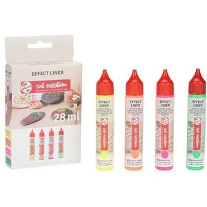 Talens Set effectliners 4x28ml neon 03