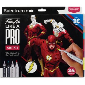 Spectrum Noir Fan art markerset The Flash