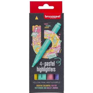 Bruynzeel High lighterset 4 delig pastel