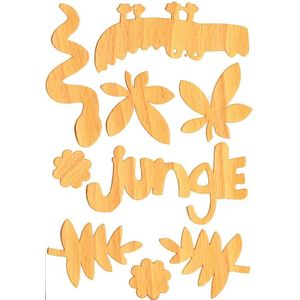 Pronty Houten stickers 008 jungle