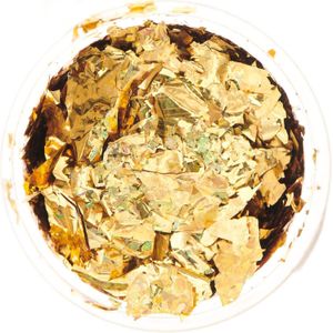 Rico Design Metaalvlokken resin 500672 Hgold