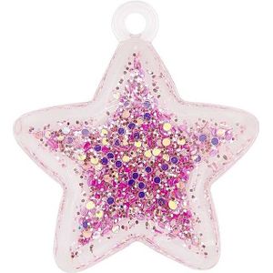 Rico Design Kawaii sterkralen glitterkern - 600179 pink