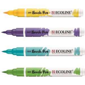 Talens Ecoline brush pen - 700 zwart