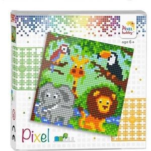 Pixelhobby Set pixel dierenrijk 44001