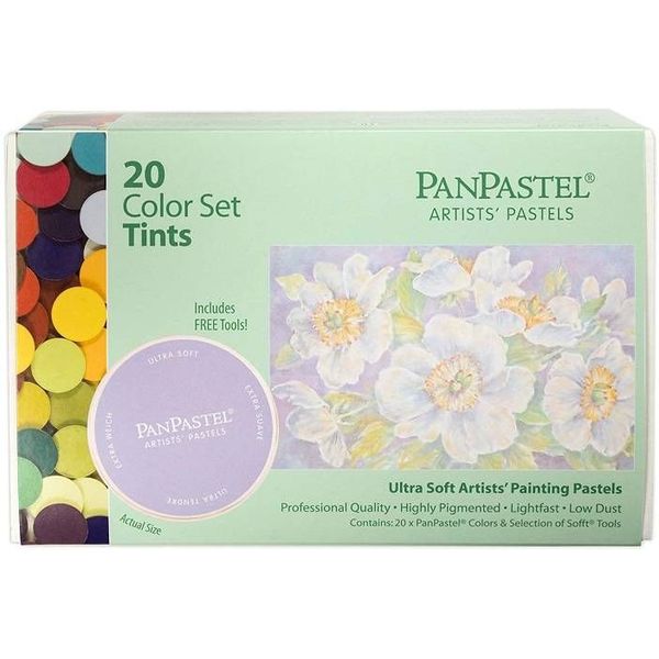 Panpastel 20 Color Extra Dark Shades Set