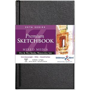 Stillman & Birn  Sketchbook zeta hardcover - 900580 maat A5