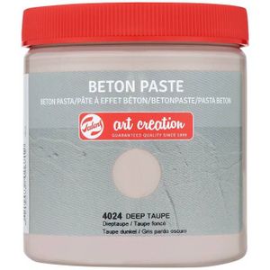 Talens Art creation beton paste 250ml - 4024 deep taupe