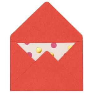 Rico Design Mini envelopes rood 80.13