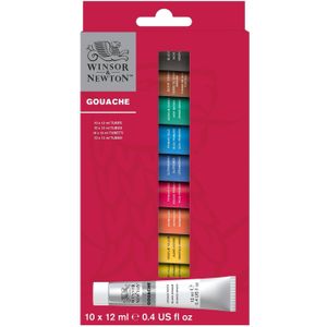 Winsor & Newton Gouache Beginners set 10x12ml