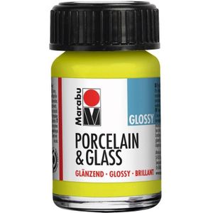 Marabu Porcelain & glass paint glossy - 782 silver