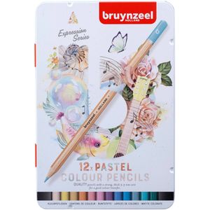 Bruynzeel Blik 12 potloden pasteltinten