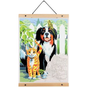 Royal & Langnickel Schilder op nummer roll10 pets