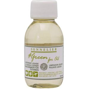Sennelier Green for oil brush cleaner - 220.250 fles 250ml