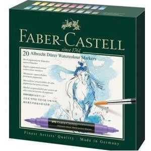 Faber Castell Aquarel marker set 20 kleuren