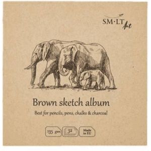 Smlt Brown sketch album 14x14