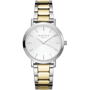 Rosefield - The Tribeca - White Sunray - TWSSG-T63 horloge