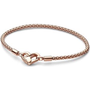 Pandora 582731C00 - Bracelet chain Pandora Moments 14k Rose Gold-plated - Armband-lengte 20 cm