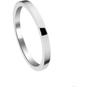 Zilver Gerhodineerde Ring 1314444 19.50 mm (61)