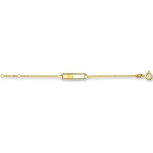 Gouden graveer armbandje 4005292 9-11 cm