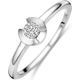 Zilver Gerhodineerde ring zirkonia 1339091 16.50
