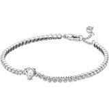 Pandora 590041C01 - Sprankelend Hart Tennis - Armband-lengte 18 cm