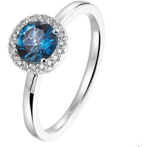 Witgouden Ring diamant 0.10ct G VSI 4104741 17.00 mm (53)
